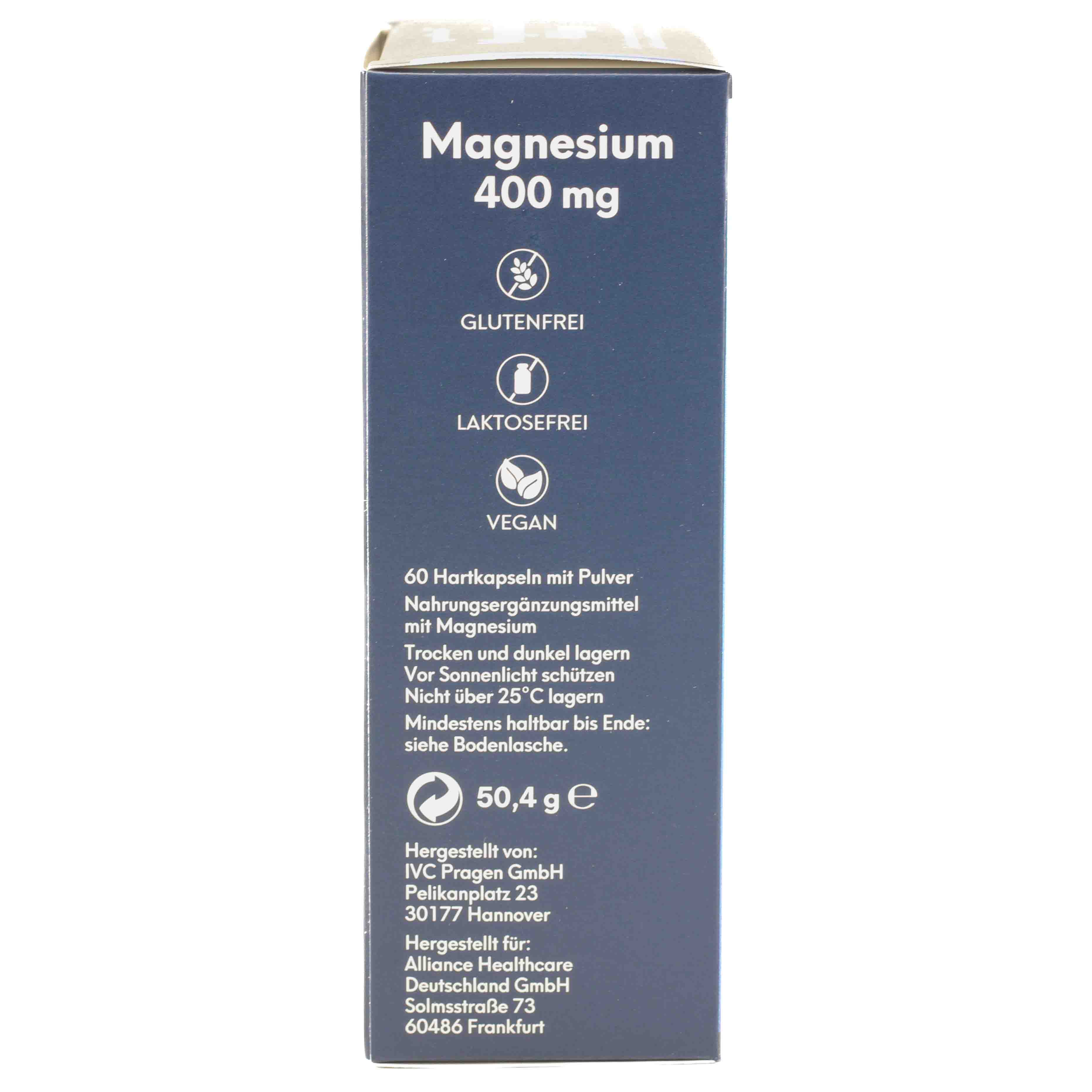 GESUND LEBEN Magnesium 400 mg Kapseln