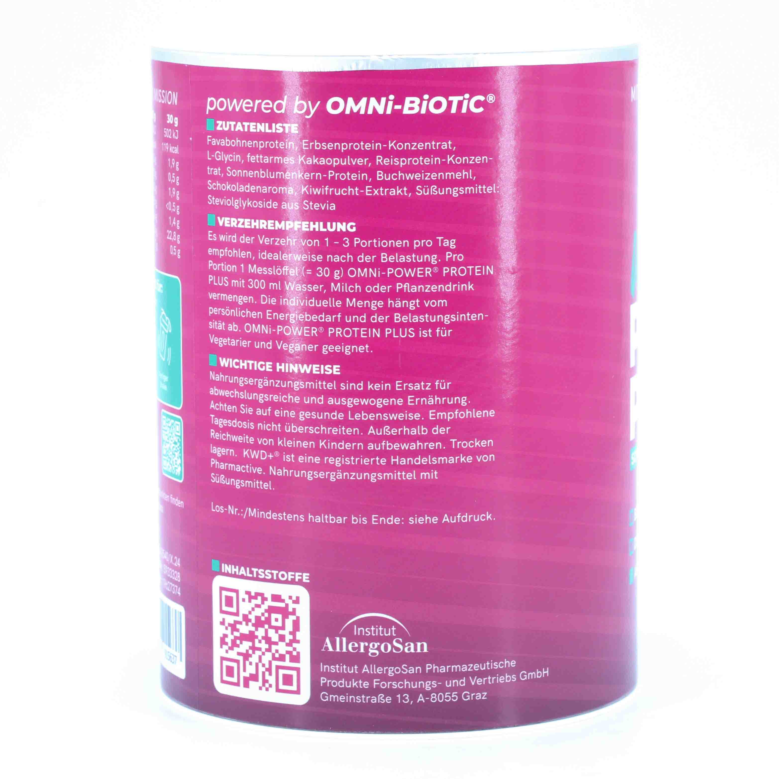 OMNI POWER Protein Shake Schoko Pulver