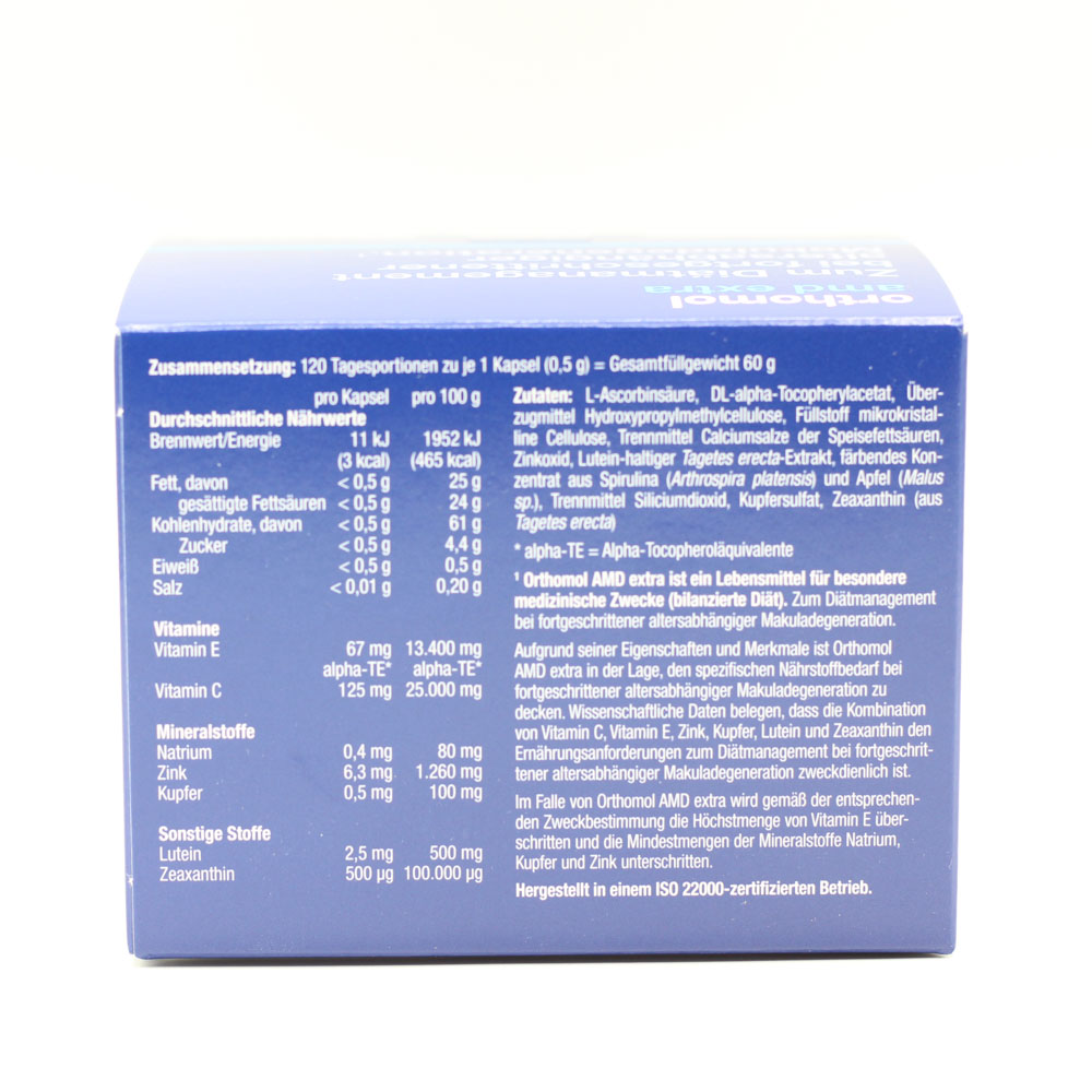 ORTHOMOL AMD extra Kapseln