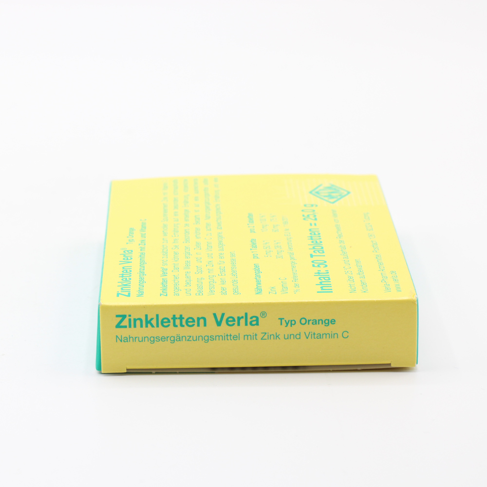 ZINKLETTEN Verla Orange Lutschtabletten