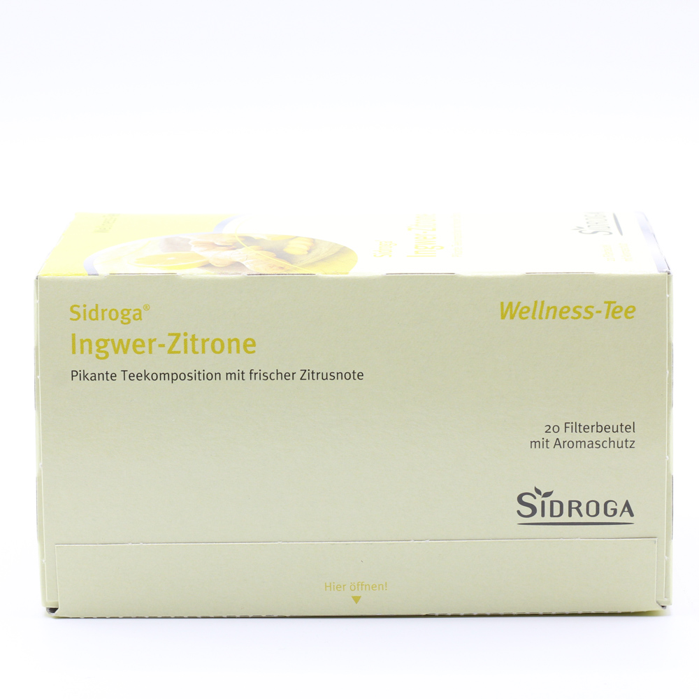 SIDROGA Wellness Ingwer-Zitrone Tee Filterbeutel