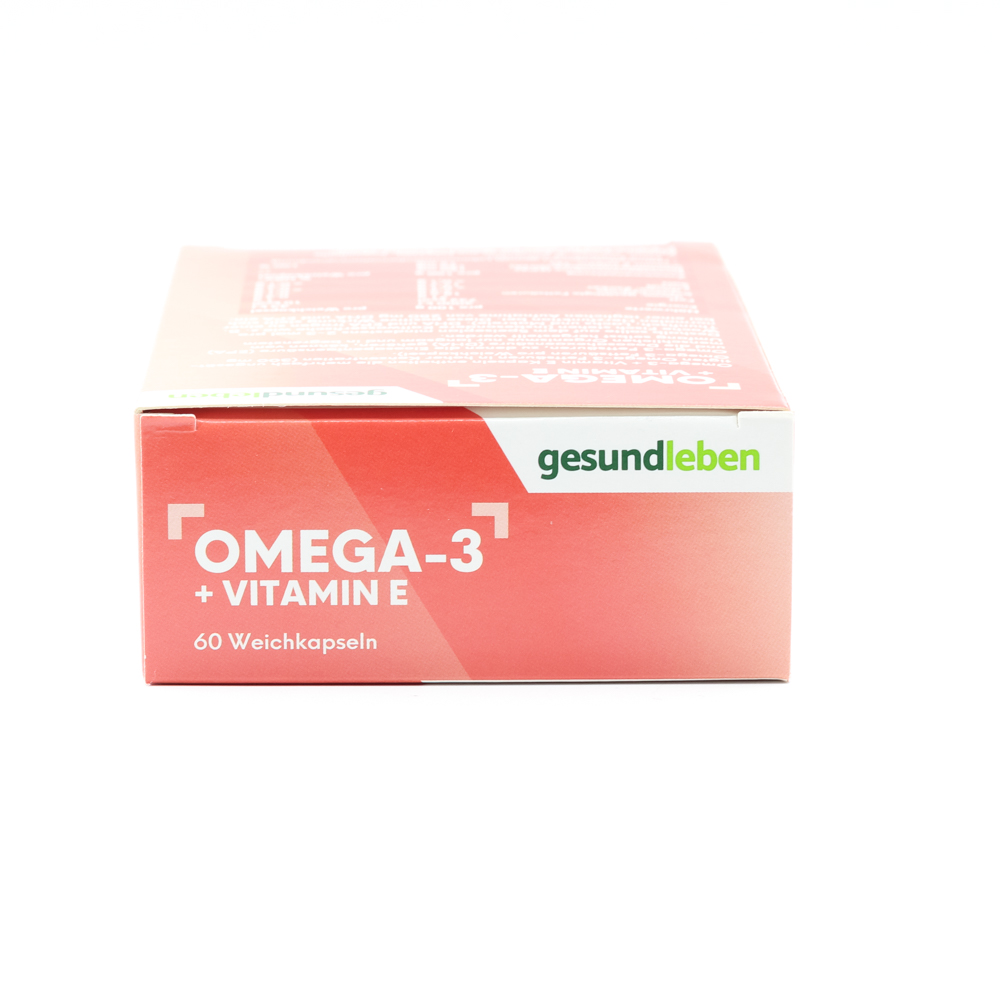 GESUND LEBEN Omega-3 1.000 mg Kapseln+Vitamin E