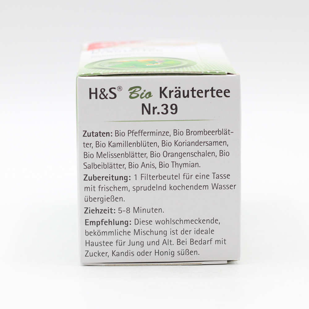 H&S Bio Kräutertee Filterbeutel
