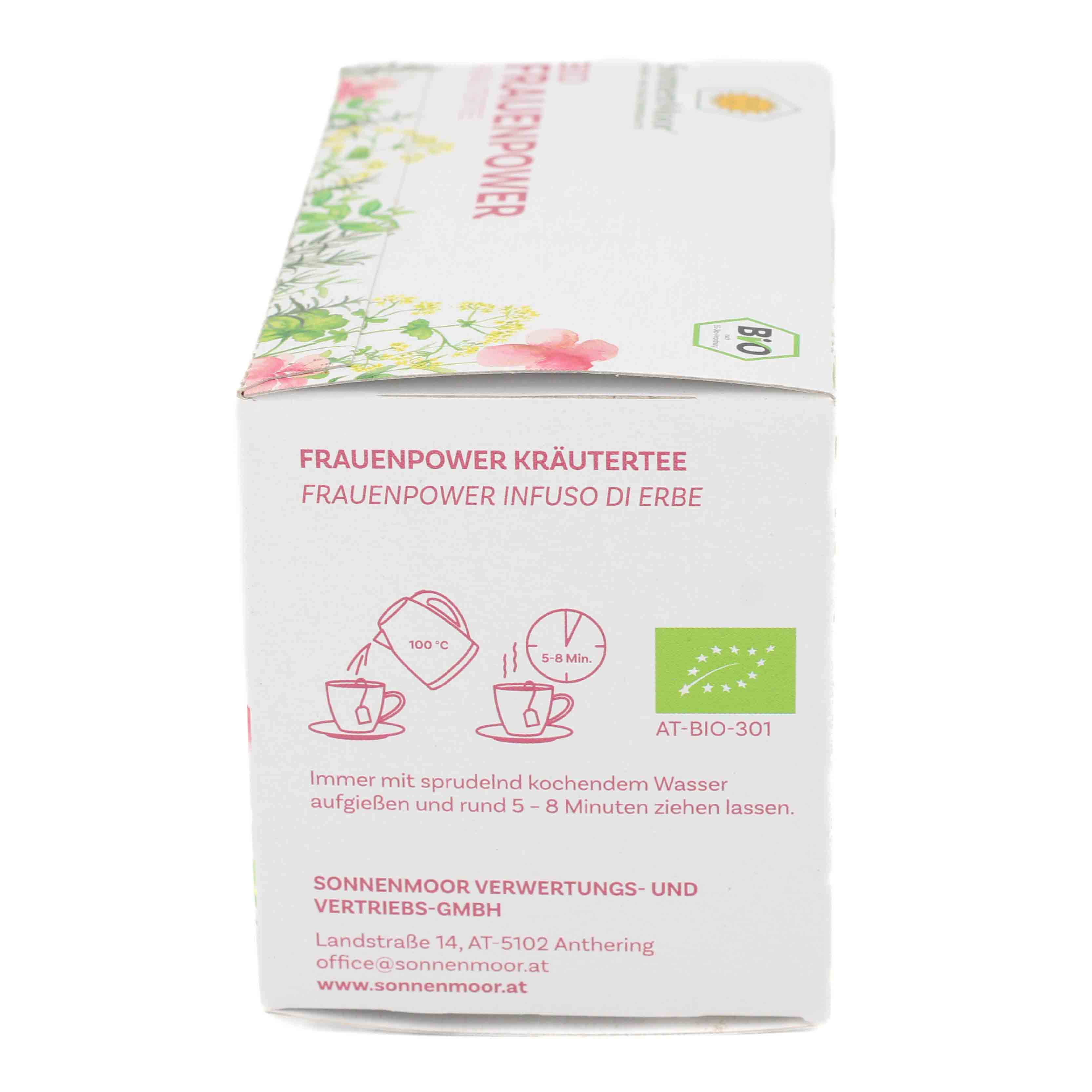 BIO FRAUENPOWER Kräutertee im Filterbeutel