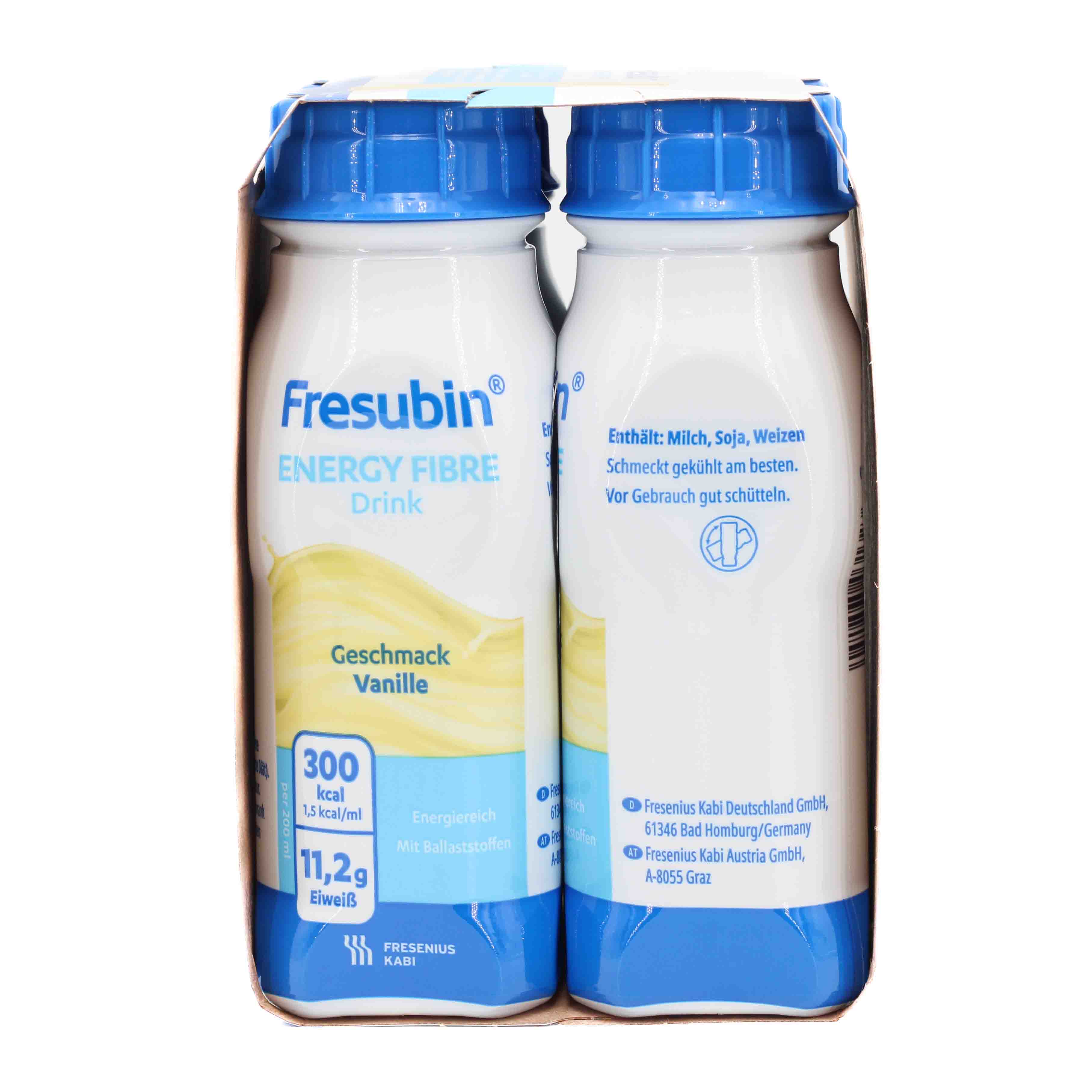 FRESUBIN ENERGY Fibre DRINK Vanille Trinkflasche Trinknahrung