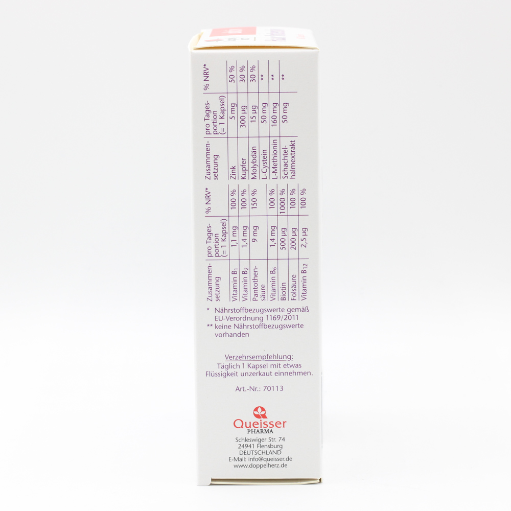 DOPPELHERZ Haar Intensiv+Biotin Kapseln