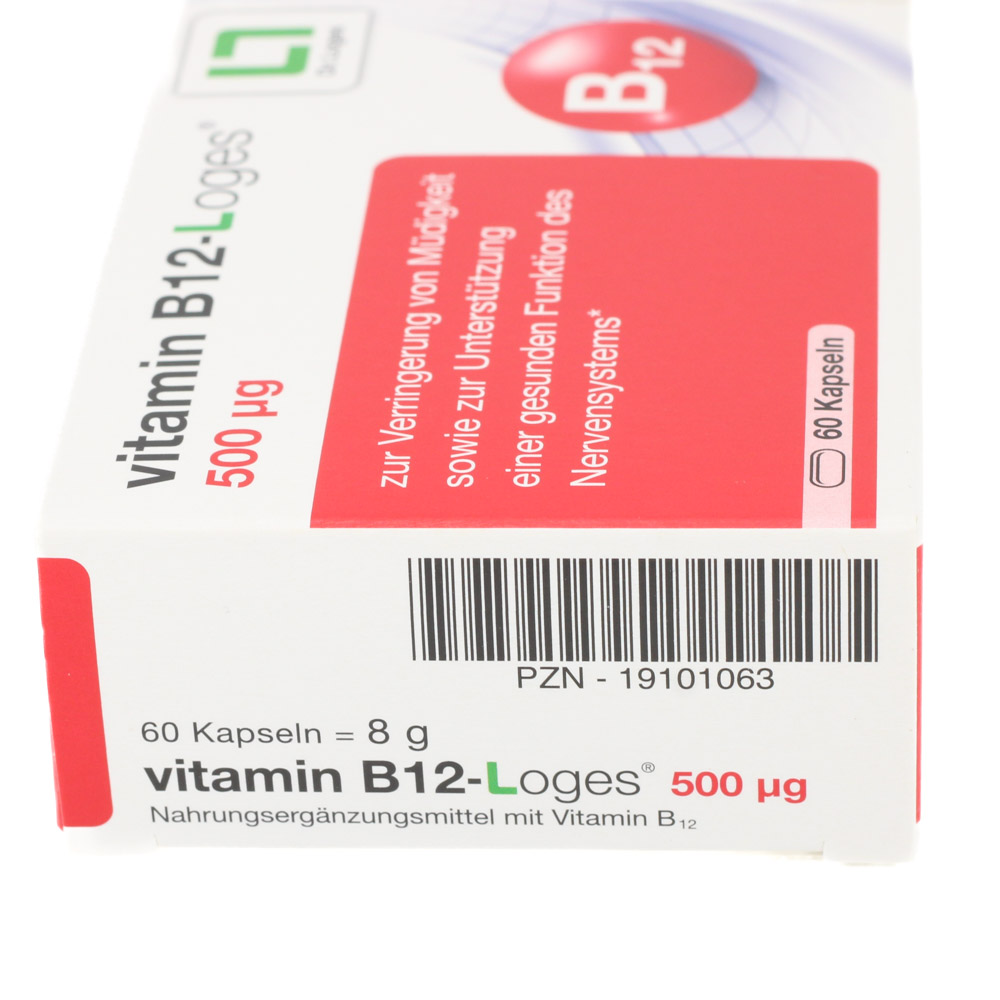VITAMIN B12-LOGES 500 μg Kapseln
