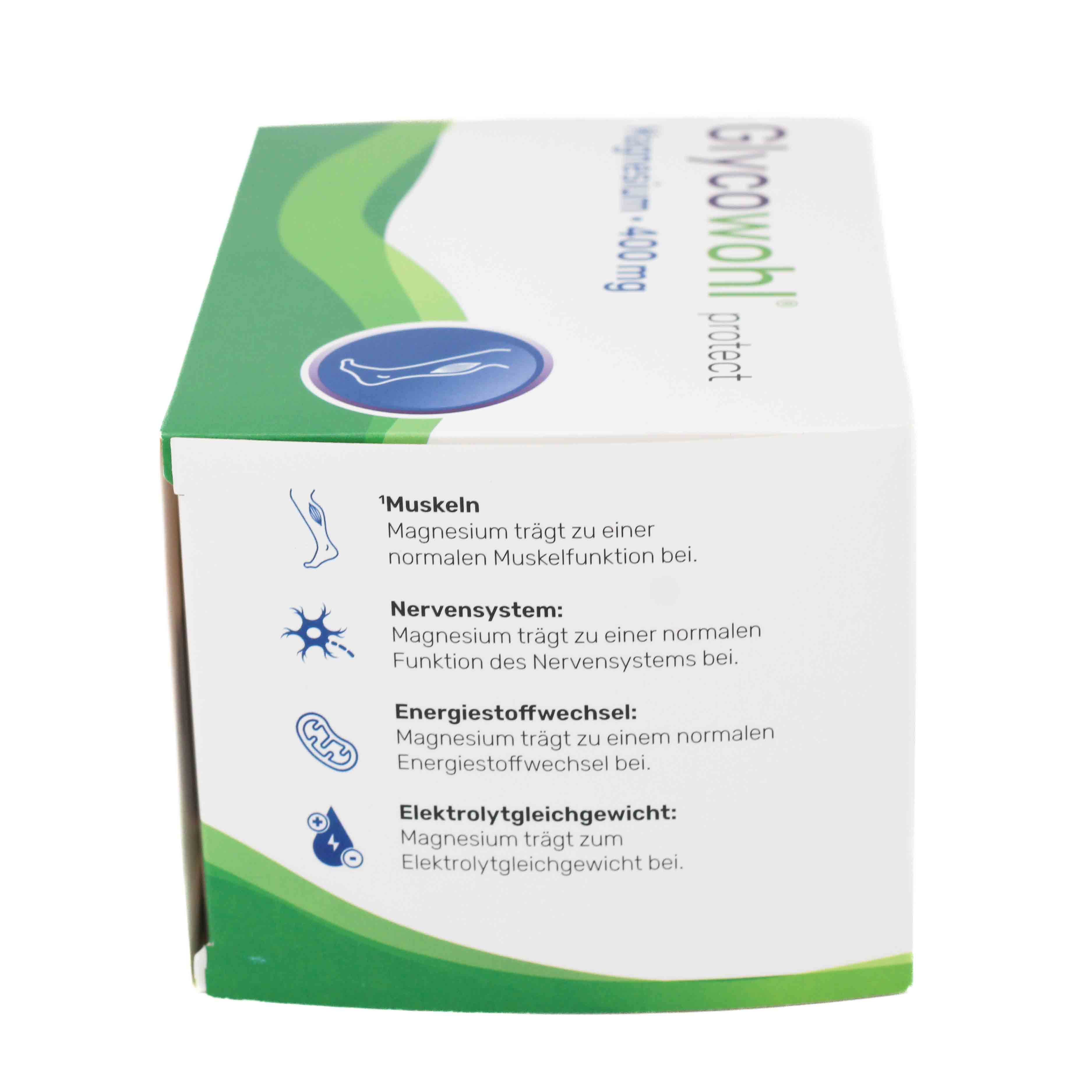 GLYCOWOHL Magnesium 400 mg hochdosiert vegan Kaps.