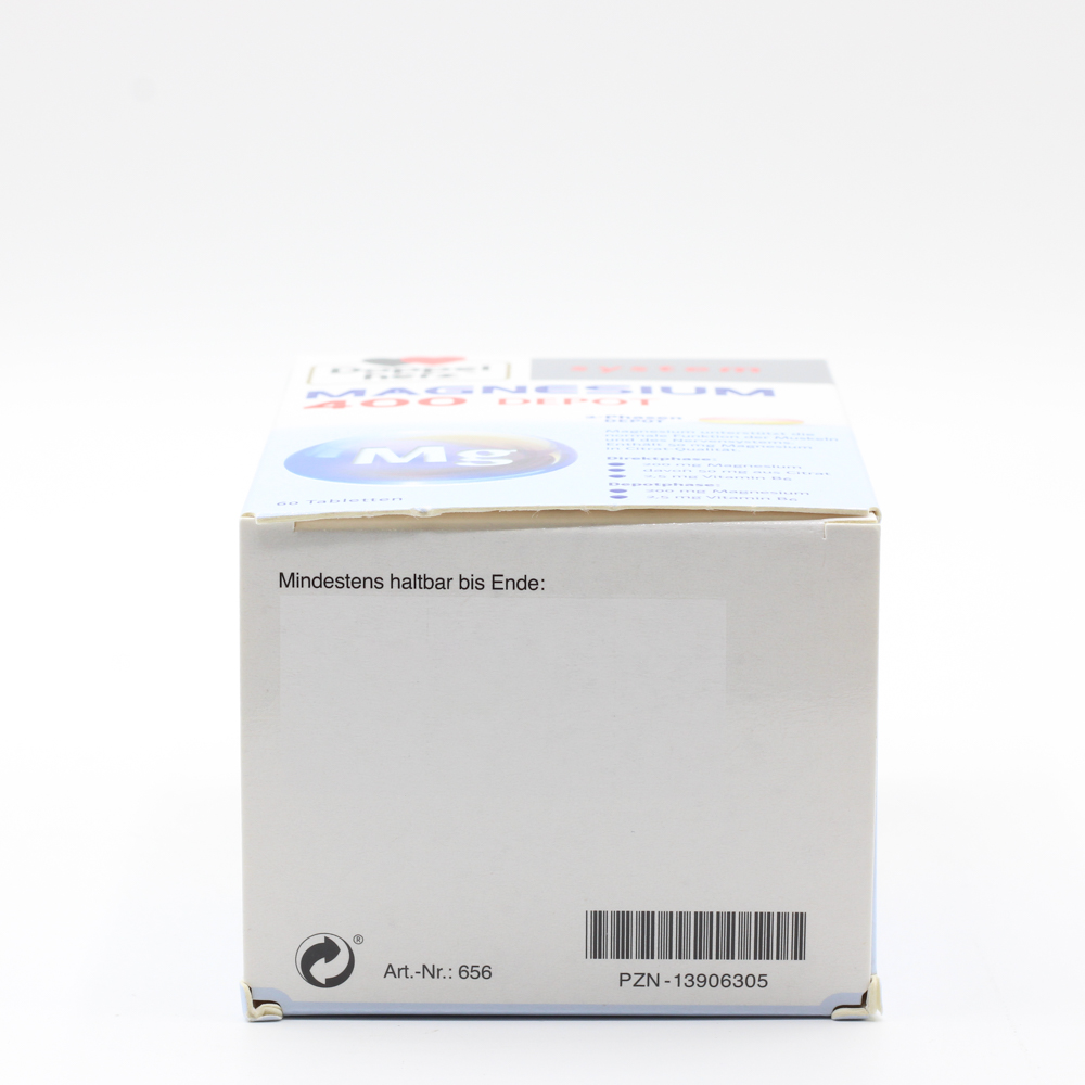 DOPPELHERZ Magnesium 400 Depot system Tabletten
