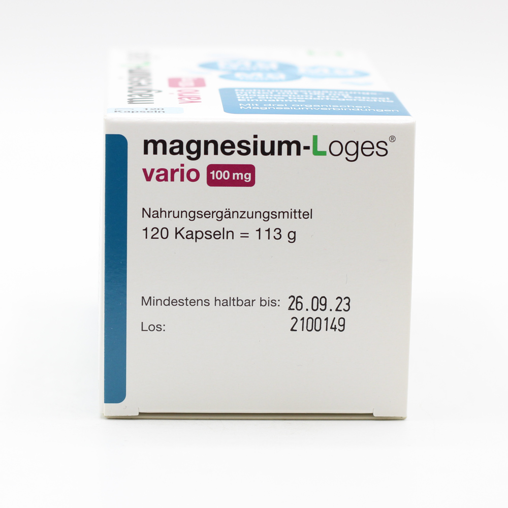 MAGNESIUM-LOGES vario 100 mg Kapseln