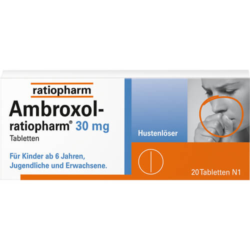 AMBROXOL-ratiopharm 30 mg Hustenlöser Tabletten
