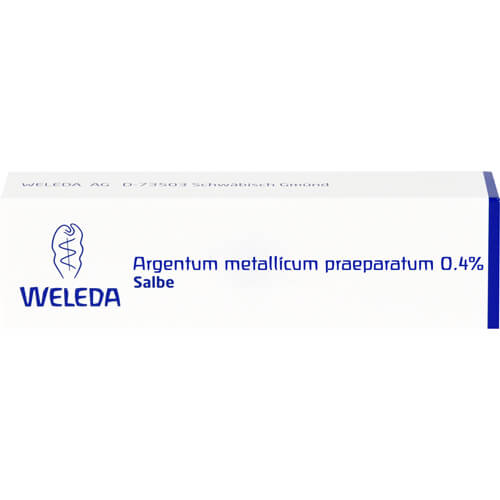 ARGENTUM METALLICUM PRAEPARATUM 0,4% Salbe