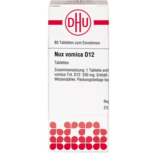 NUX VOMICA D 12 Tabletten