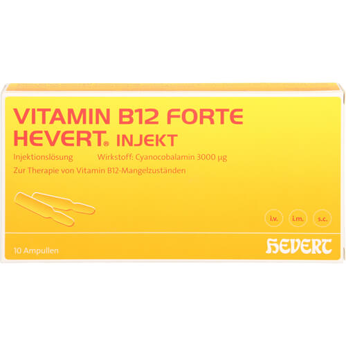 VITAMIN B12 FORTE Hevert injekt Inj.-Lsg.Amp.