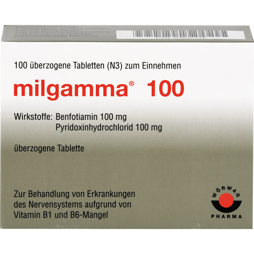 MILGAMMA 100 mg überzogene Tabletten