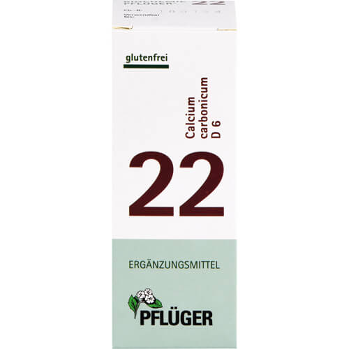 BIOCHEMIE Pflüger 22 Calcium carbonicum D 6 Tabl.