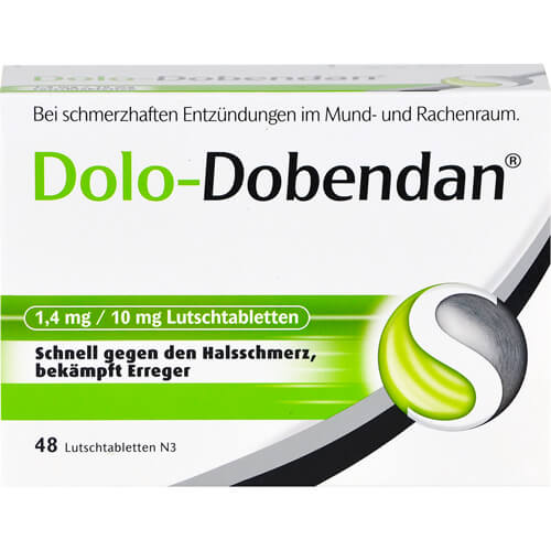 DOLO-DOBENDAN 1,4 mg/10 mg Lutschtabletten