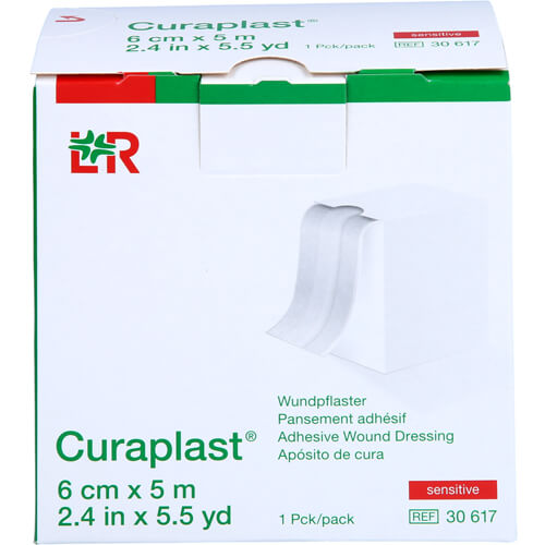 CURAPLAST Wundschnellverb.sensitiv 6 cmx5 m
