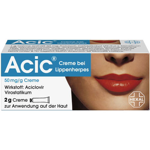ACIC Creme bei Lippenherpes