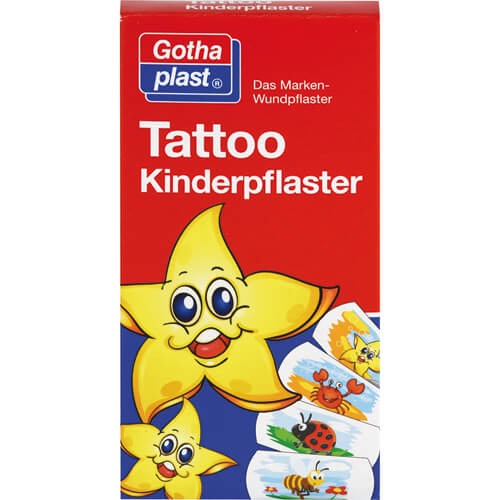 TATTOO Kinderpflaster 25x57 mm