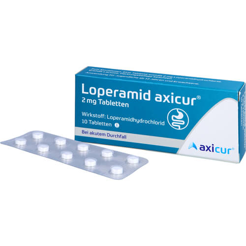 LOPERAMID axicur 2 mg Tabletten