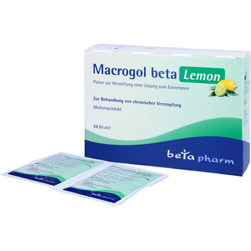 MACROGOL beta Lemon Plv.z.Her.e.Lsg.z.Einnehmen