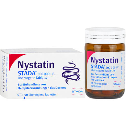 NYSTATIN STADA 500.000 I.E. überzogene Tab.