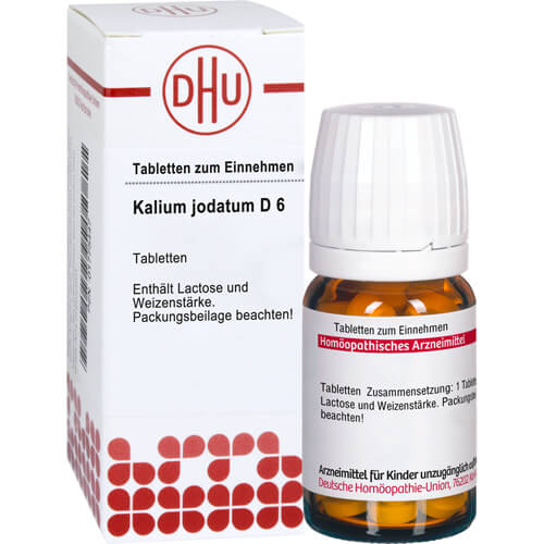 KALIUM JODATUM D 6 Tabletten