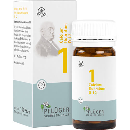 BIOCHEMIE Pflüger 1 Calcium fluoratum D 12 Tabl.
