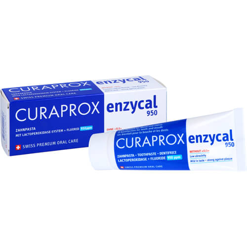 CURAPROX enzycal 950 Fluorid extra milde Zahnpasta