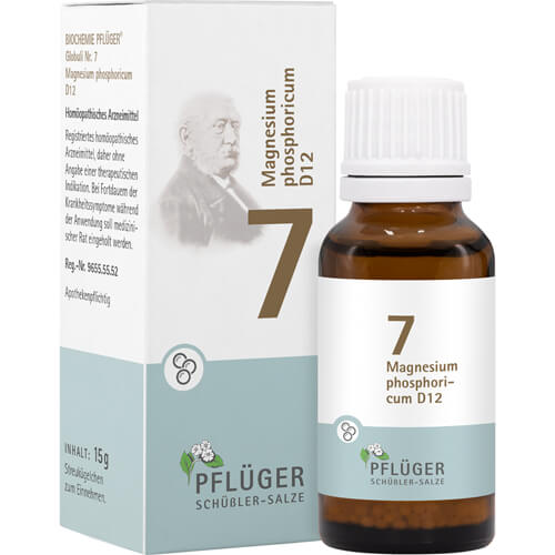 BIOCHEMIE Pflüger 7 Magnesium phosphoricum D 12 Gl