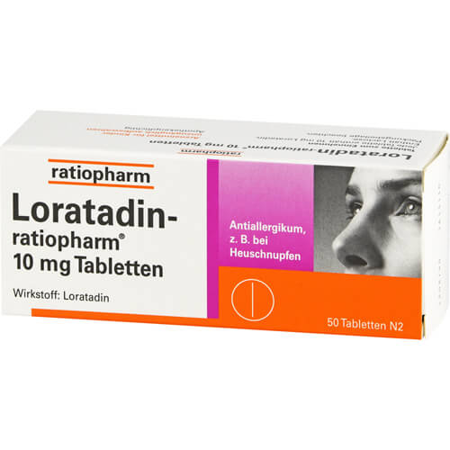 LORATADIN-ratiopharm 10 mg Tabletten