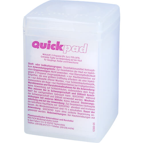 QUICKPAD Alkohol Tupfer Spender