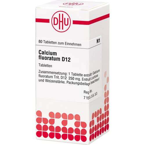 CALCIUM FLUORATUM D 12 Tabletten