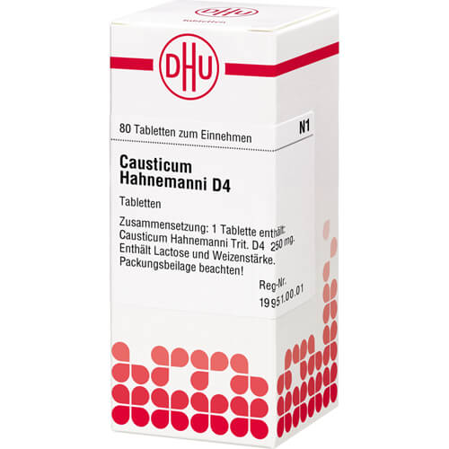 CAUSTICUM HAHNEMANNI D 4 Tabletten