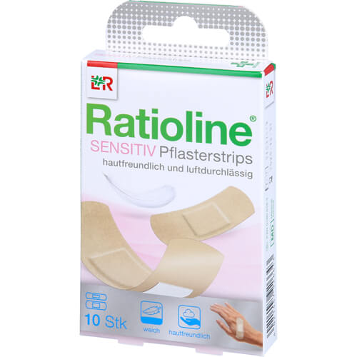 RATIOLINE sensitive Pflasterstrips in 2 Größen