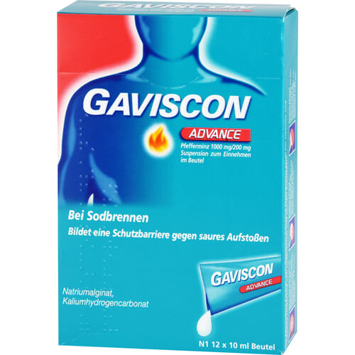 GAVISCON Advance Pfefferminz 1000mg/200mg SUS Btl.
