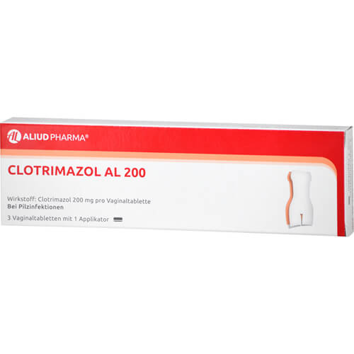 CLOTRIMAZOL AL 200 Vaginaltabletten