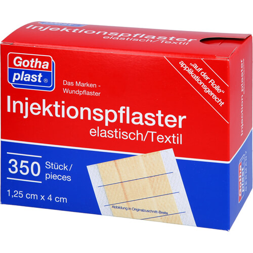 GOTHAPLAST Injektionspfl.1,25x4 cm