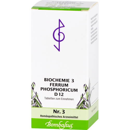 BIOCHEMIE 3 Ferrum phosphoricum D 12 Tabletten