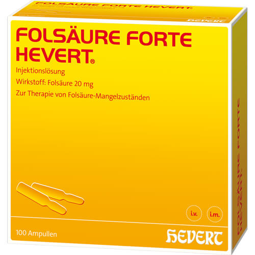 FOLSÄURE HEVERT forte Ampullen