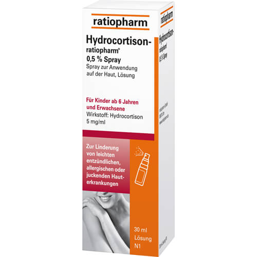 HYDROCORTISON-ratiopharm 0,5% Spray