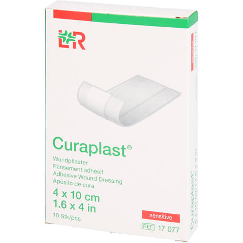 CURAPLAST Wundschnellverb.sensitiv 4x10 cm 1 m