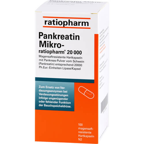 PANKREATIN Mikro-ratio.20.000 magensaftr.Hartkaps.