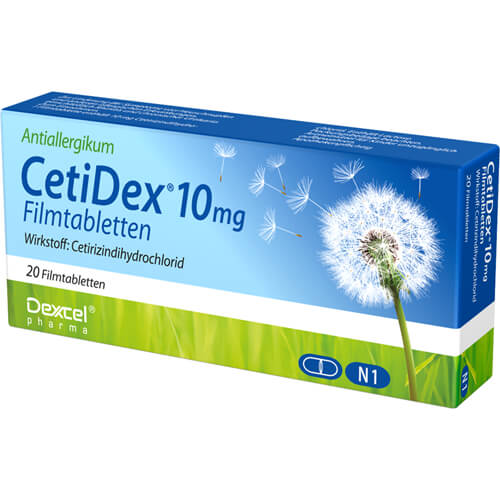 CETIDEX 10 mg Filmtabletten