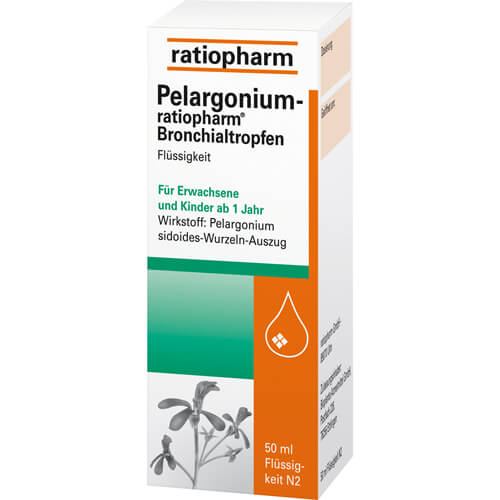 PELARGONIUM-RATIOPHARM Bronchialtropfen