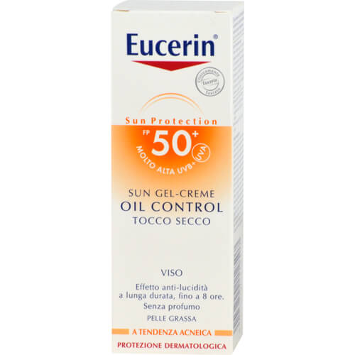 EUCERIN Sun Gel-Creme Oil Contr.Anti-Gl.Eff.LSF50+