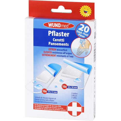 PFLASTER extrem wasserfest 2 Größen