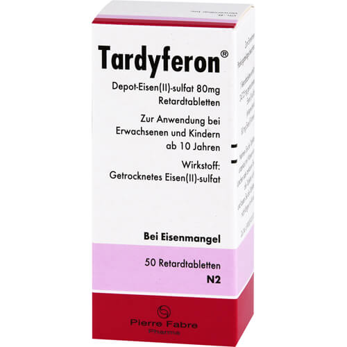 TARDYFERON Depot-Eisen(II)-sulfat 80 mg Retardtab.