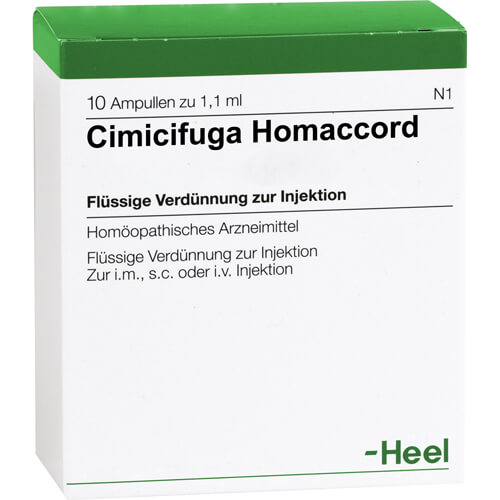 CIMICIFUGA HOMACCORD Ampullen